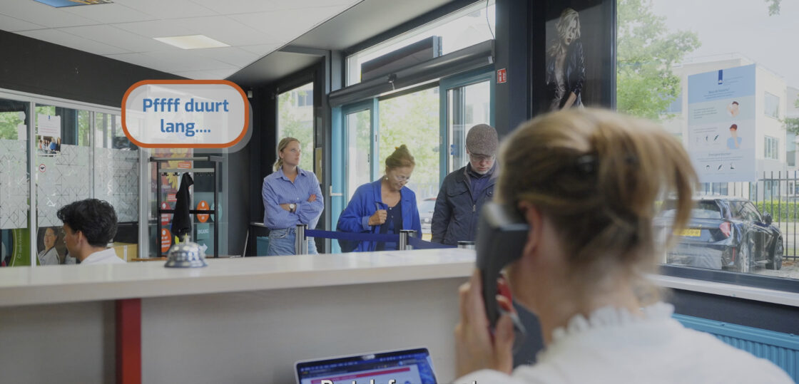 Pfff… alweer een rij?